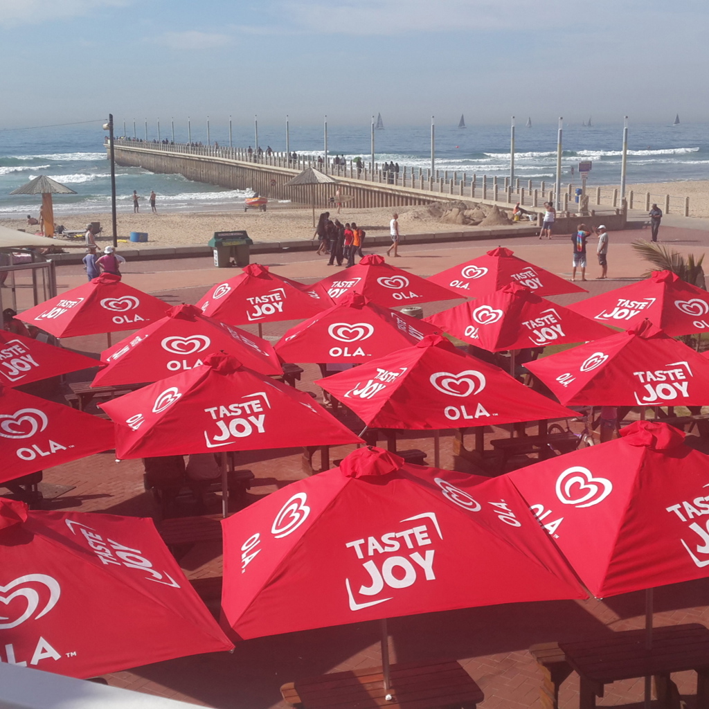 Parasols view 2